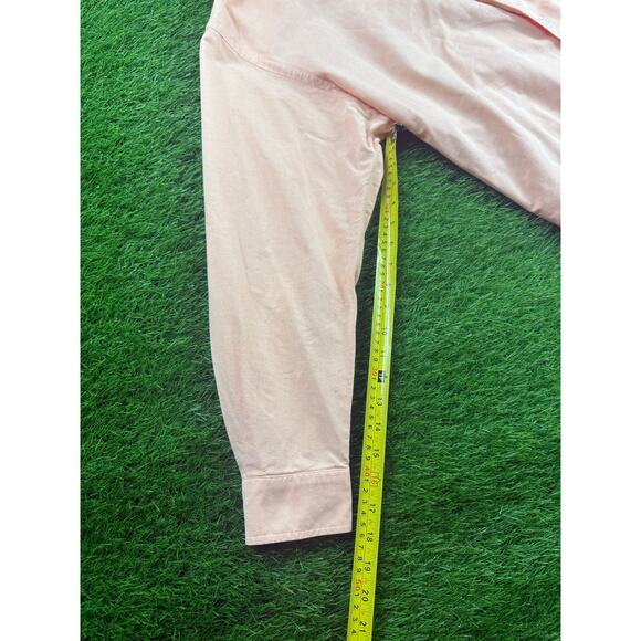 Ralph Lauren Men’s 15-32 Pink Oxford Button Down Shirt Yarmouth 100% Cotton Polo - Picture 8 of 9